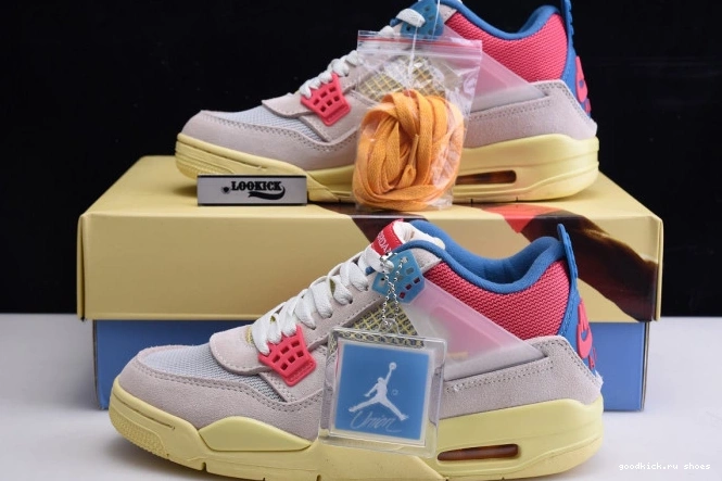 Cheap DC9533-800 Jordan 4 Union Ice Retro Guava Air 0813
